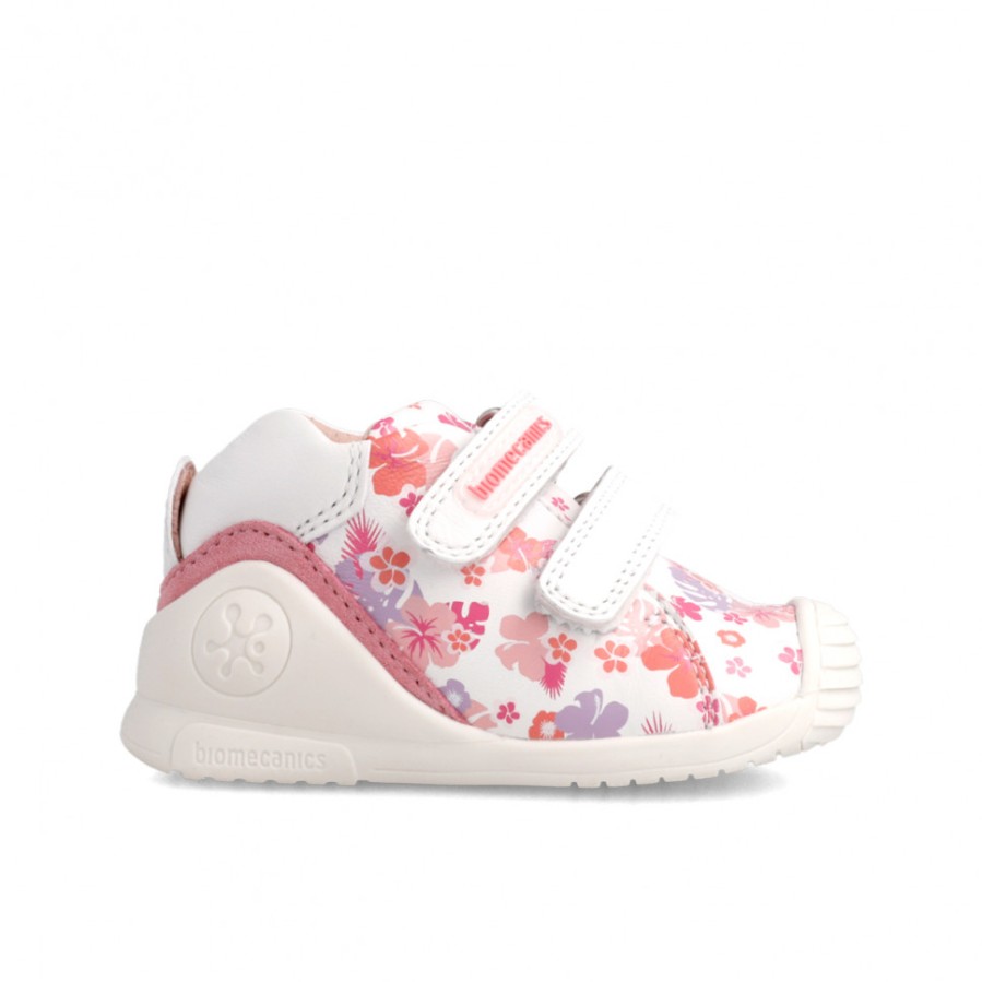 First Steps Biomecanics | Leather Sneakers For Baby 222104-A