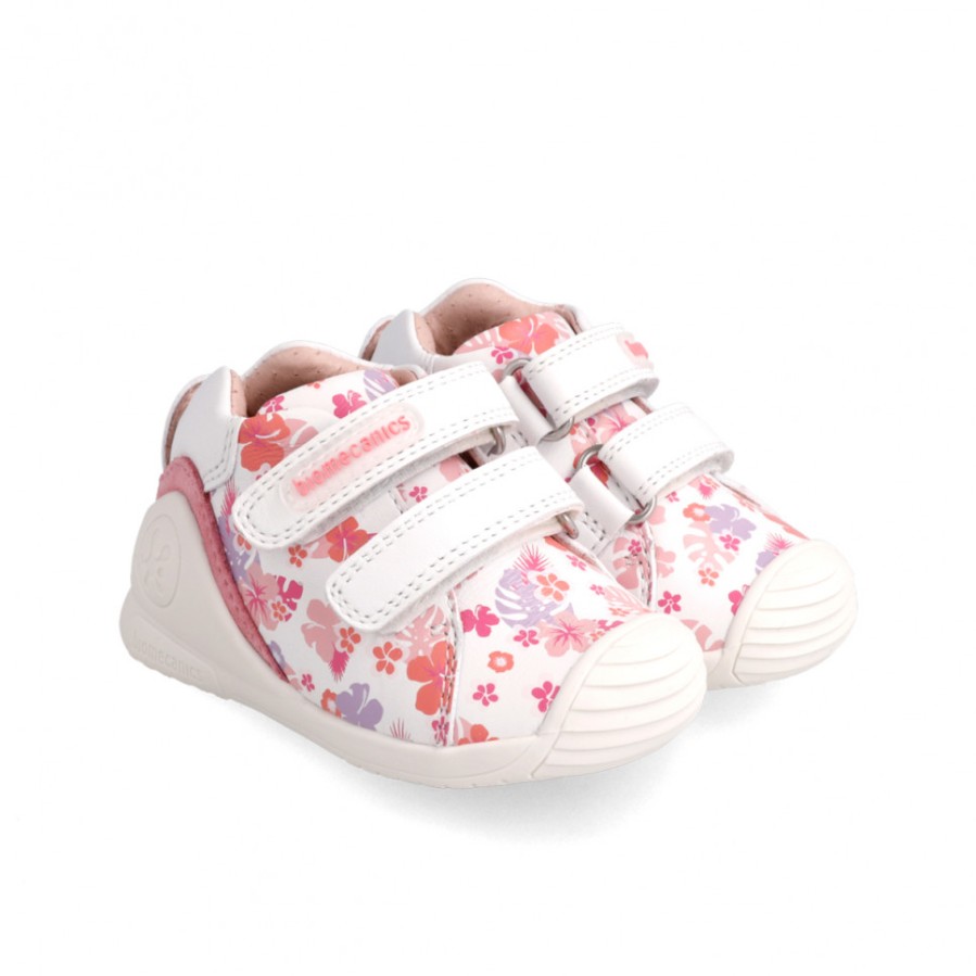 First Steps Biomecanics | Leather Sneakers For Baby 222104-A