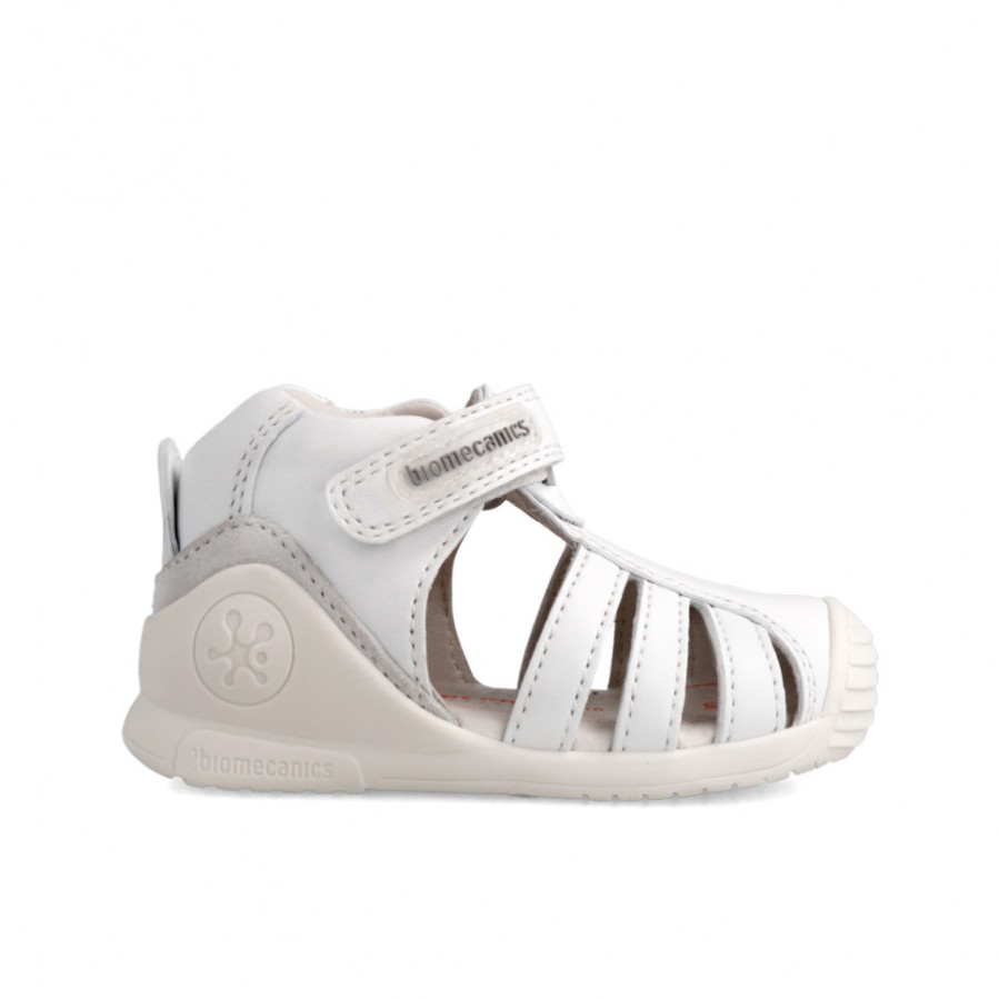 First Steps Biomecanics | Leather Sandals For Baby Boy 222143-B