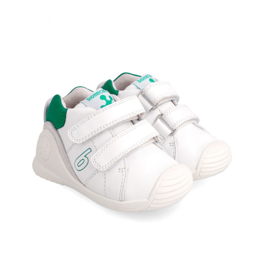 First Steps Biomecanics | Leather Sneakers For Baby 222125-B